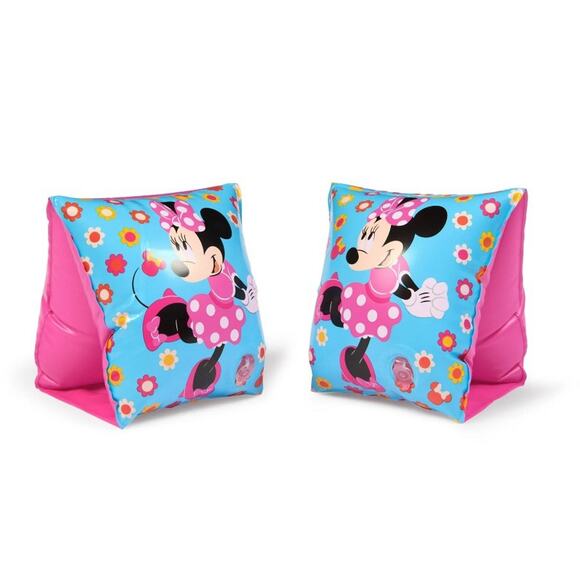 SwimWays Disney Float With Minnie Mouse Swimmies Arm Floaties Kids Ages 3-5 New - Picture 5 of 6